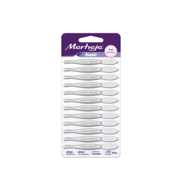 Pinza De Depilar Merheje Blister x 12u