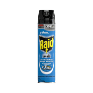 Insecticida Raid Mata Moscas Y Mosquitos Aerosol x 380 ml