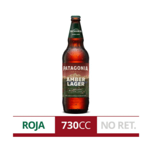 CERVEZA PATAGONIA AMBER LAGER 730 ML
