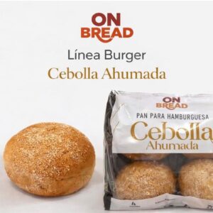 PAN PARA HAMBURGUESA ON BREAD CEBOLLA AHUMADA