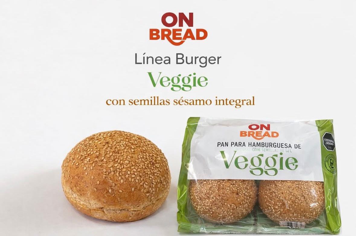 PAN PARA HAMBURGUESA ON BREAD VEGGIE