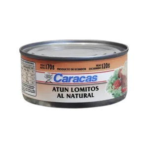 CARACAS LOMOS DE ATUN AL NATURAL X170G