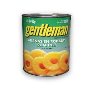 GENTLEMAN ANANA EN RODAJAS X820G