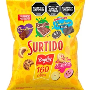 GALLETITAS SURTIDO BAGLEY X400G